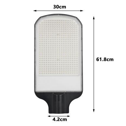 Brilagi - LED Venkovní pouliční lampa URBANLIGHT LED/250W/230V černá IP65