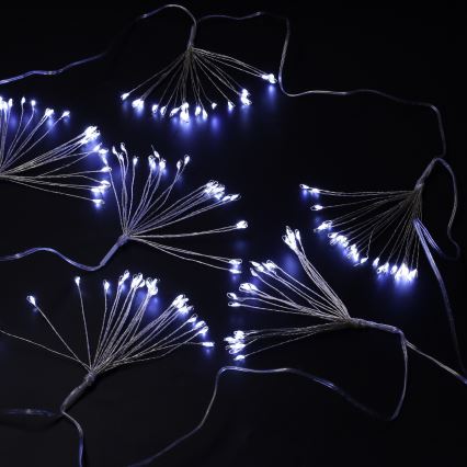 Brilagi - LED Venkovní  řetěz 150xLED 5m IP44 studená bílá ohňostroj