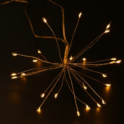 Brilagi - LED Venkovní  řetěz 150xLED 5m IP44 teplá bílá ohňostroj