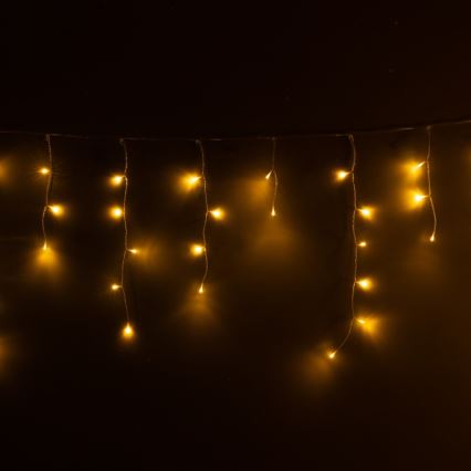 Brilagi - LED Venkovní  řetěz 200xLED/8 funkcí 13m IP44 teplá bílá rampouchy