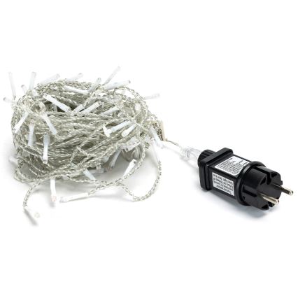 Brilagi - LED Venkovní  řetěz 200xLED/8 funkcí 13x0,6m IP44 studená bílá