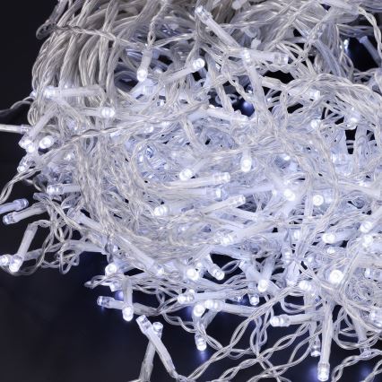 Brilagi - LED Venkovní  řetěz 400xLED/8 funkcí 23m IP44 studená bílá