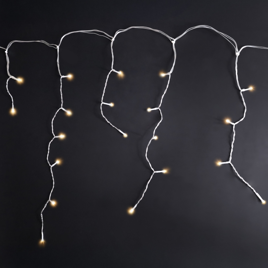 Brilagi - LED Venkovní  řetěz 400xLED/8 funkcí 23m IP44 teplá bílá