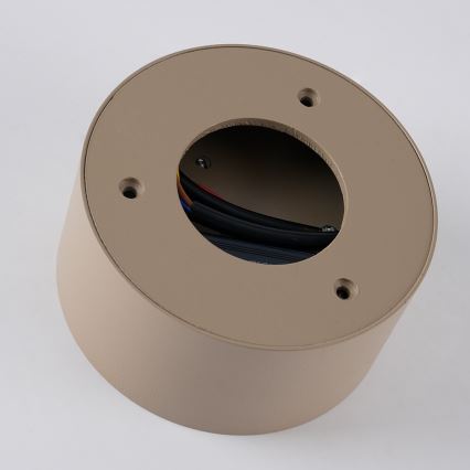 BRILAGI - LED Venkovní stropní svítidlo FORIS LED/14W/230V pr. 12 cm béžová IP44