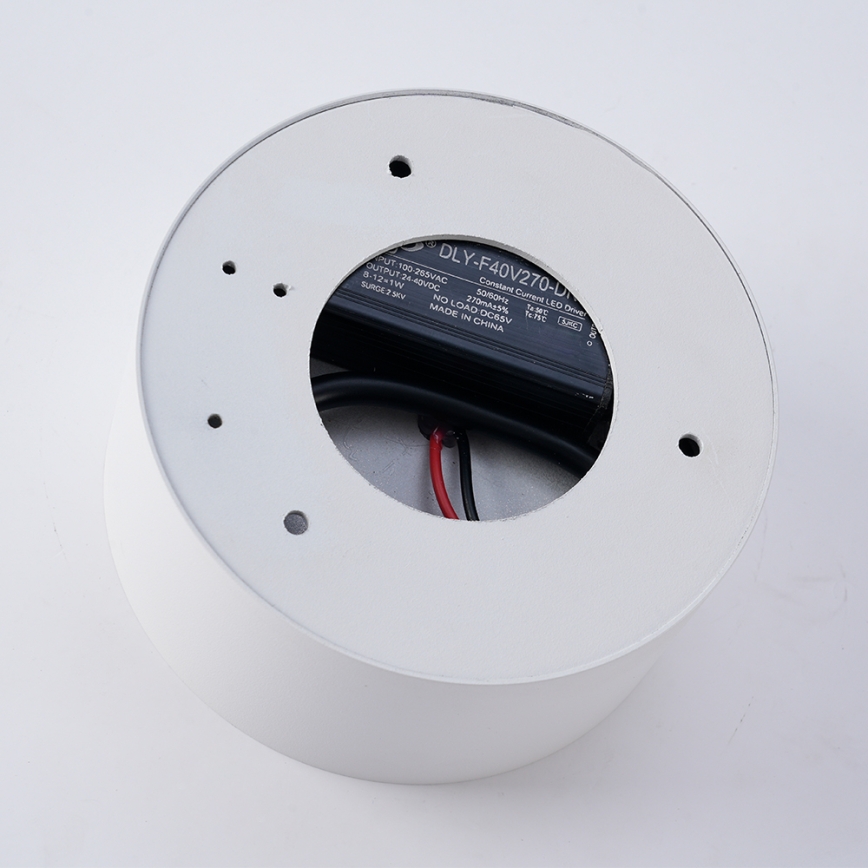 BRILAGI - LED Venkovní stropní svítidlo FORIS LED/14W/230V pr. 12 cm bílá IP44