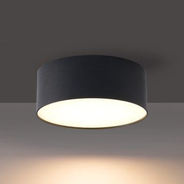 BRILAGI - LED Venkovní stropní svítidlo FORIS LED/14W/230V pr. 12 cm černá IP44