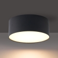 BRILAGI - LED Venkovní stropní svítidlo FORIS LED/20W/230V pr. 15 cm černá IP44