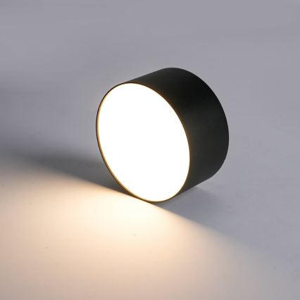 BRILAGI - LED Venkovní stropní svítidlo FORIS LED/9W/230V pr. 9 cm černá IP44