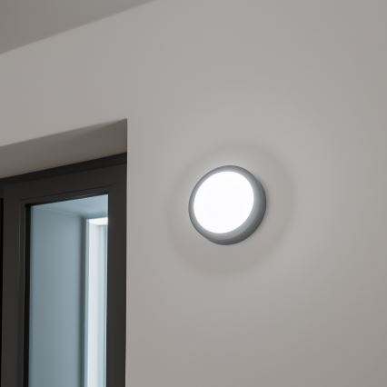 Brilagi - LED Venkovní stropní svítidlo LED/13W/230V pr. 17 cm IP54 antracit
