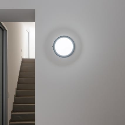 Brilagi - LED Venkovní stropní svítidlo LED/13W/230V pr. 17 cm IP54 antracit