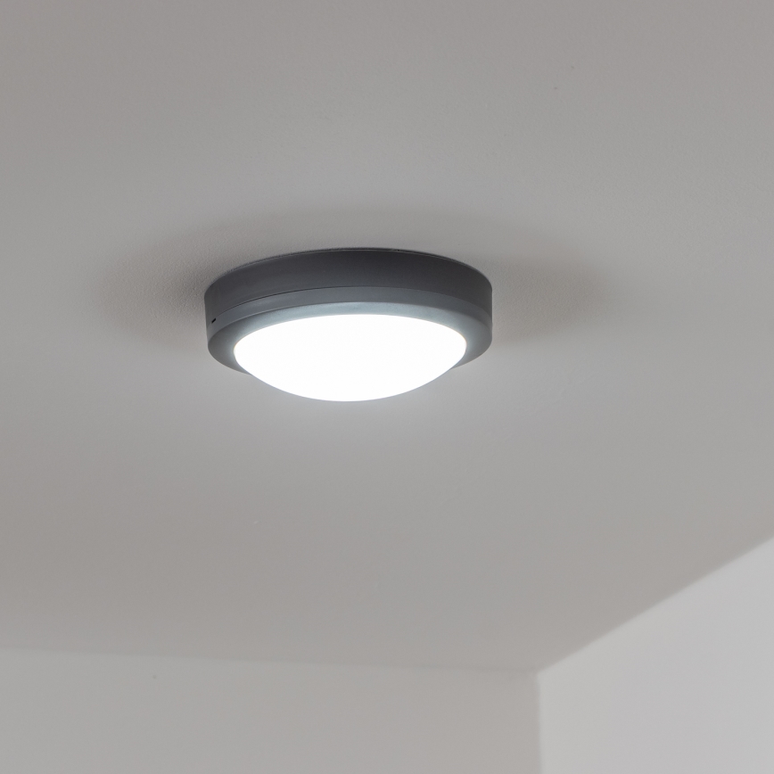 Brilagi - LED Venkovní stropní svítidlo LED/13W/230V pr. 17 cm IP54 antracit