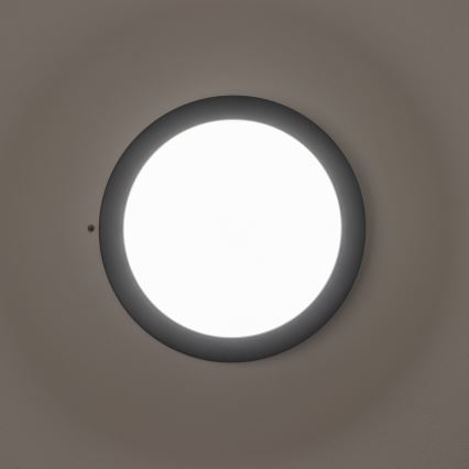 Brilagi - LED Venkovní stropní svítidlo LED/13W/230V pr. 17 cm IP54 antracit