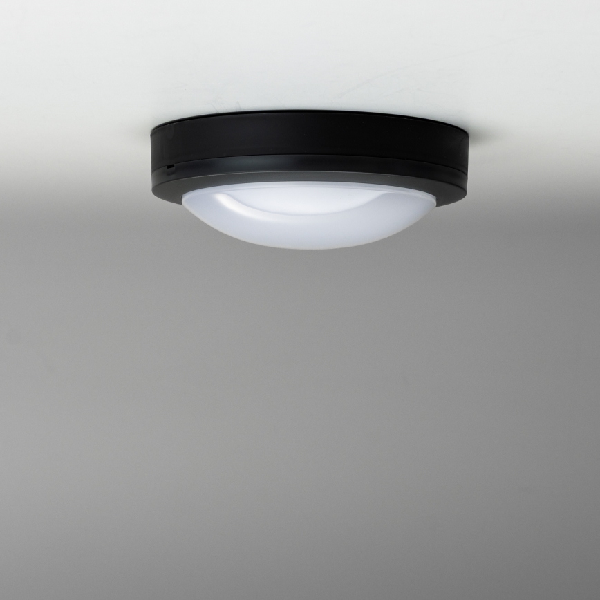 Brilagi - LED Venkovní stropní svítidlo LED/13W/230V pr. 17 cm IP54 antracit