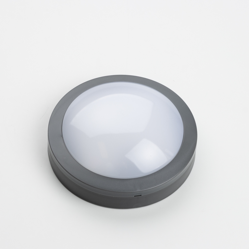 Brilagi - LED Venkovní stropní svítidlo LED/13W/230V pr. 17 cm IP54 antracit