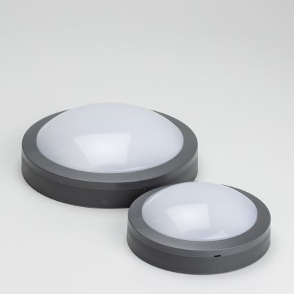Brilagi - LED Venkovní stropní svítidlo LED/13W/230V pr. 17 cm IP54 antracit