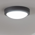 Brilagi - LED Venkovní stropní svítidlo LED/20W/230V pr. 23 cm IP54 antracit