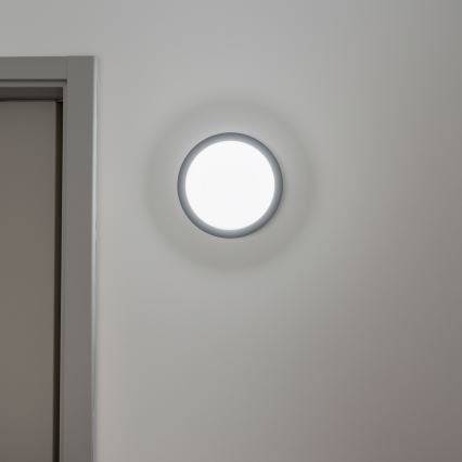 Brilagi - LED Venkovní stropní svítidlo LED/20W/230V pr. 23 cm IP54 antracit