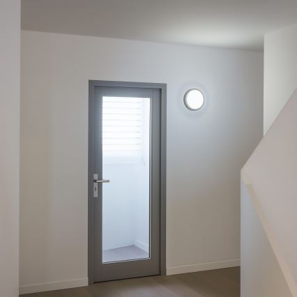 Brilagi - LED Venkovní stropní svítidlo LED/20W/230V pr. 23 cm IP54 antracit