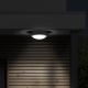 Brilagi - LED Venkovní stropní svítidlo LED/20W/230V pr. 23 cm IP54 antracit
