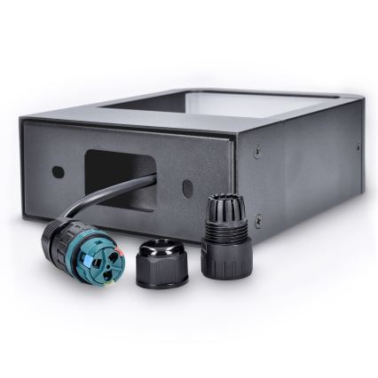 Brilagi - LED Venkovní nástěnné svítidlo BARI LED/7W/230V 3000/4000/6000K antracit IP54