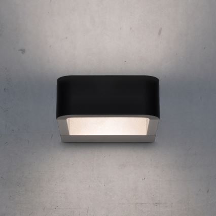 Brilagi - LED Venkovní nástěnné svítidlo BARI LED/7W/230V 3000/4000/6000K černá IP54