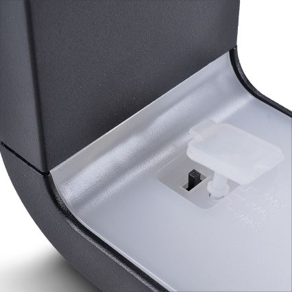 Brilagi - LED Venkovní nástěnné svítidlo BARI LED/7W/230V 3000/4000/6000K černá IP54