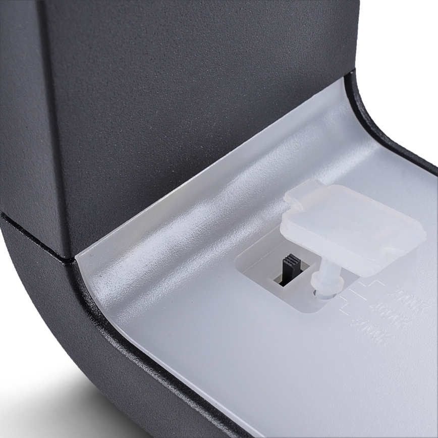 Brilagi - LED Venkovní nástěnné svítidlo BARI LED/7W/230V 3000/4000/6000K černá IP54