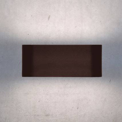 Brilagi - LED Venkovní nástěnné svítidlo BARI LED/7W/230V 3000/4000/6000K hnědá IP54