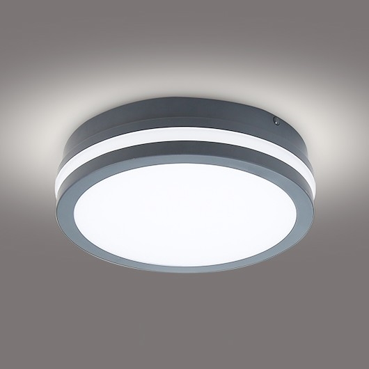 Brilagi - LED Venkovní svítidlo BENE LED/18W/230V pr. 22 cm antracit IP54