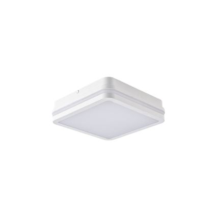 Brilagi - LED Venkovní svítidlo se senzorem BENE LED/18W/230V 22x22 cm bílá IP54
