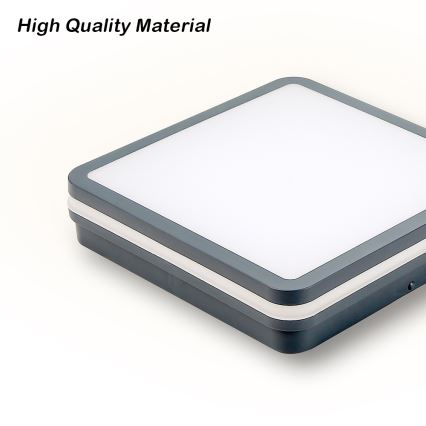 Brilagi - LED Venkovní svítidlo se senzorem BENE LED/24W/230V 26x26 cm antracit IP54