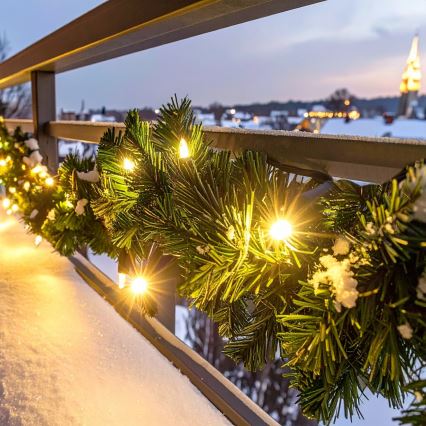 Brilagi - LED Venkovní vánoční dekorace GIRLANDA 112xLED/230V 700 cm IP44