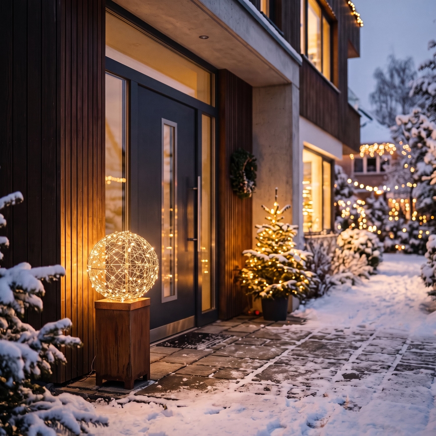 BRILAGI - LED Venkovní vánoční dekorace LED/1,3W/230V IP44 pr. 30 cm koule