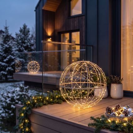 BRILAGI - LED Venkovní vánoční dekorace LED/1,3W/230V IP44 pr. 40 cm koule