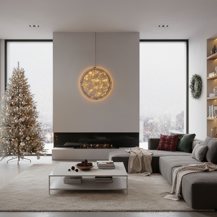 Brilagi - LED Venkovní vánoční dekorace LED/2,6W/230V IP44 46 cm kruh