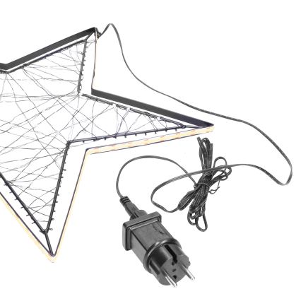 Brilagi - LED Venkovní vánoční dekorace LED/2,6W/230V IP44 47x45 cm hvězda