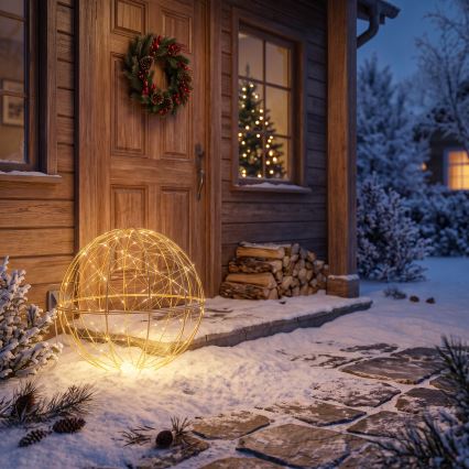 BRILAGI - LED Venkovní vánoční dekorace LED/3,3W/230V IP44 pr. 50 cm koule