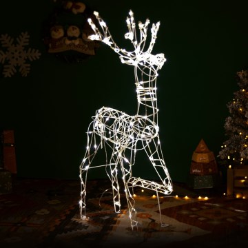 Brilagi - LED Venkovní vánoční dekorace LED/3,6W/31/230V 2700K 105 cm IP44 sob