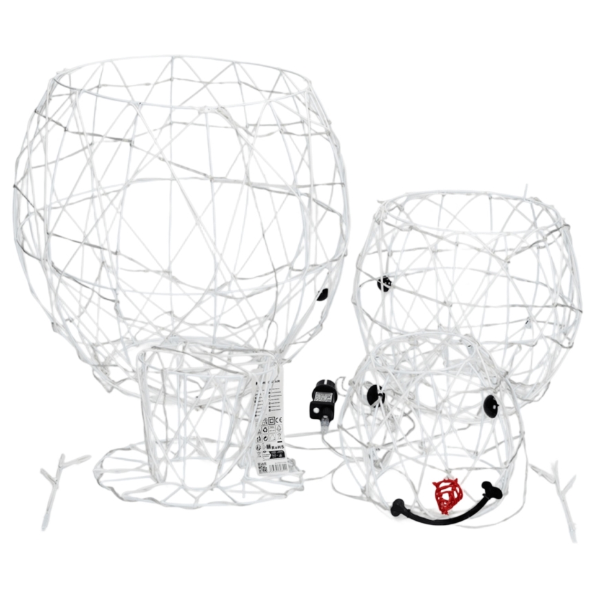 Brilagi - LED Venkovní vánoční dekorace LED/3,6W/31/230V 2700K 90 cm IP44 sněhulák