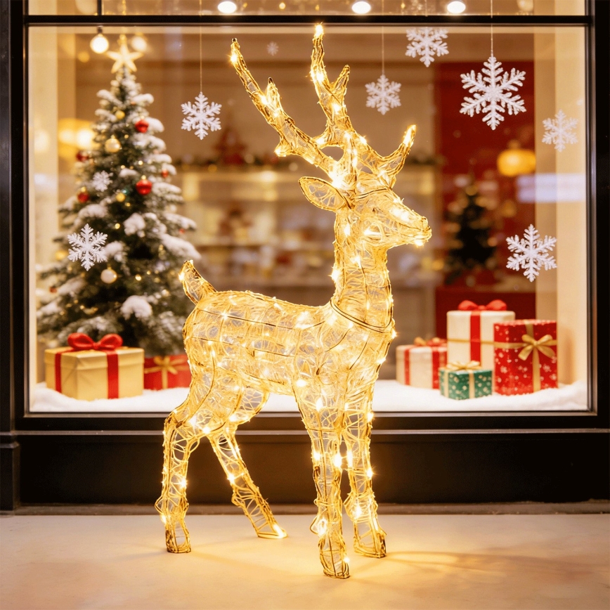 BRILAGI - LED Venkovní vánoční dekorace LED/3,6W/8 funkcí 65 cm IP44 sob teplá bílá
