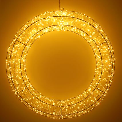 Brilagi - LED Venkovní vánoční dekorace LED/6W/230V IP44 50 cm věnec