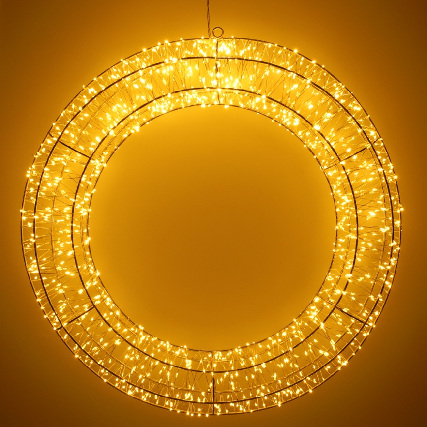 Brilagi - LED Venkovní vánoční dekorace LED/6W/230V IP44 50 cm věnec