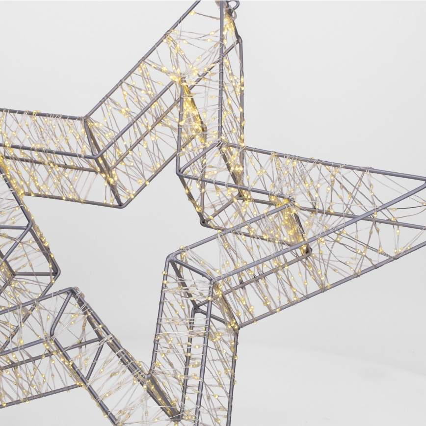 Brilagi - LED Venkovní vánoční dekorace LED/6W/230V IP44 50x48 cm hvězda