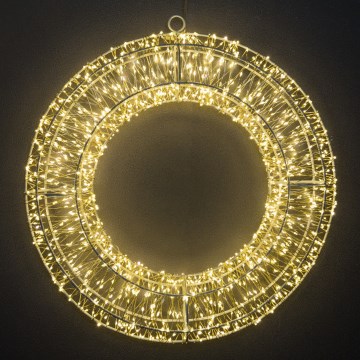 Brilagi - LED Venkovní vánoční dekorace LED/6W/230V IP44 věnec