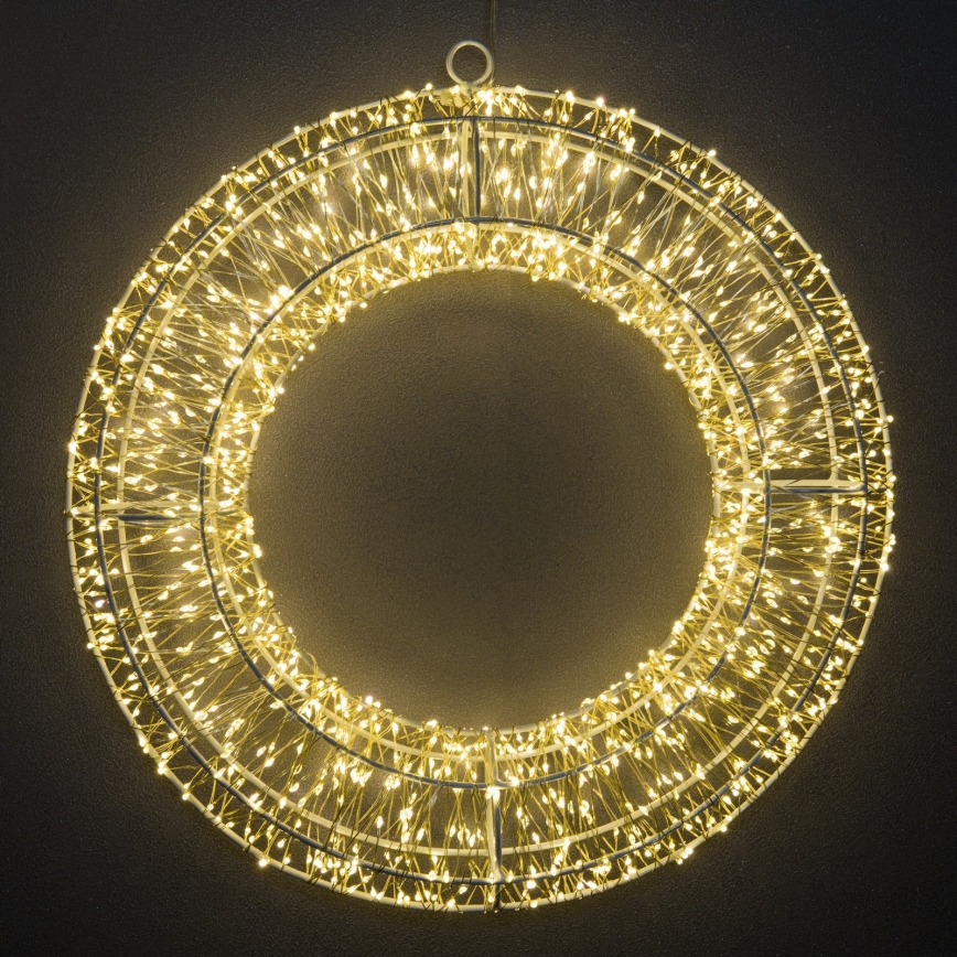 Brilagi - LED Venkovní vánoční dekorace LED/6W/230V IP44 věnec