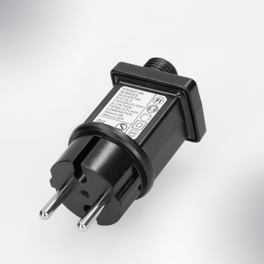 Brilagi - LED Venkovní vánoční řetěz 200xLED/8 funkcí 13m IP44 teplá bílá rampouchy