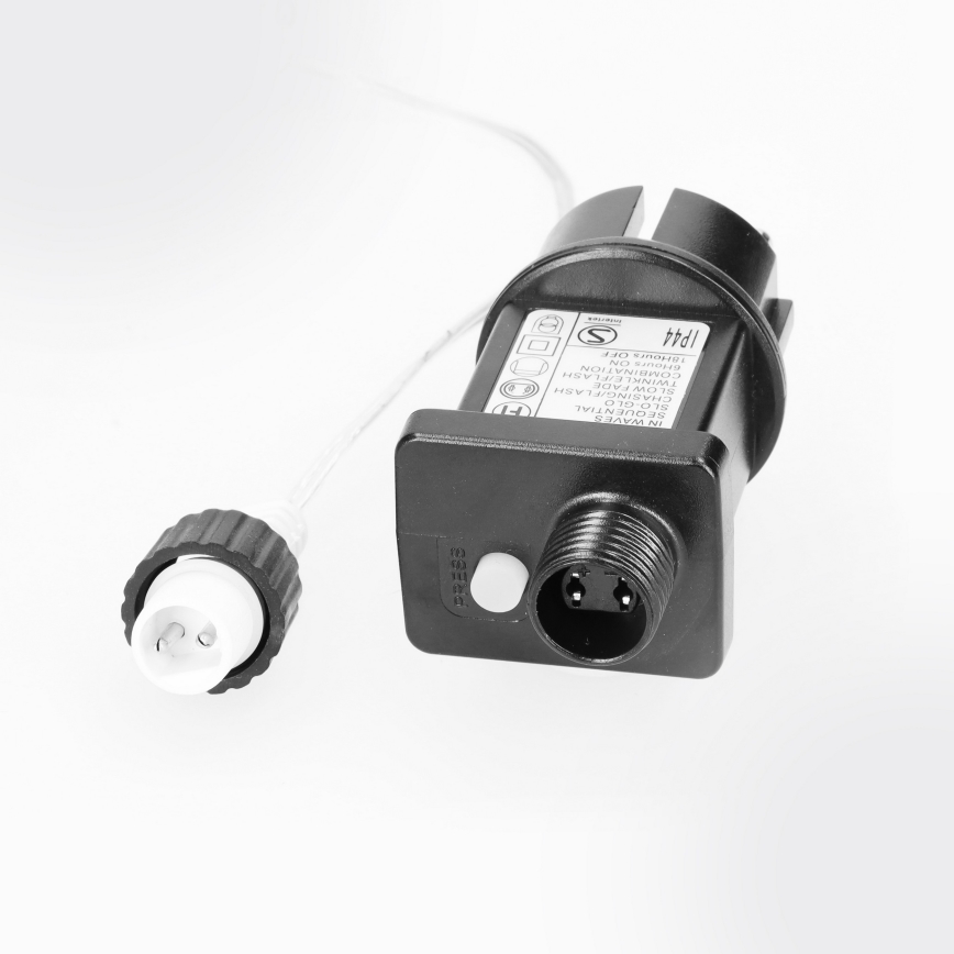 Brilagi - LED Venkovní vánoční řetěz 200xLED/8 funkcí 13m IP44 teplá bílá rampouchy