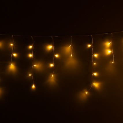 Brilagi - LED Venkovní vánoční řetěz 400xLED/8 funkcí 23m IP44 teplá bílá