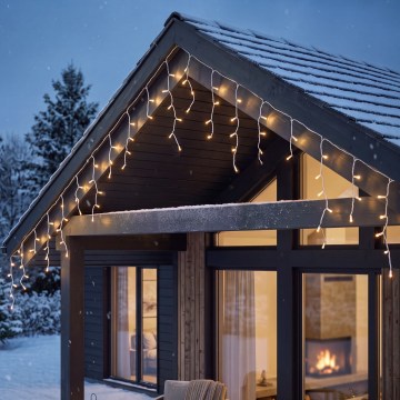 BRILAGI - LED Venkovní vánoční řetěz 800xLED/8 funkcí 43m IP44 teplá bílá rampouchy
