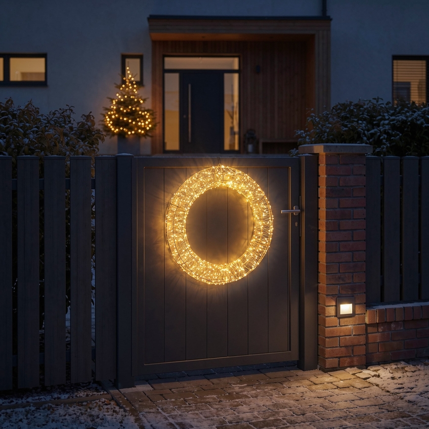 BRILAGI - LED Venkovní vánoční věnec LED/5,4W/230V IP44 pr. 50 cm